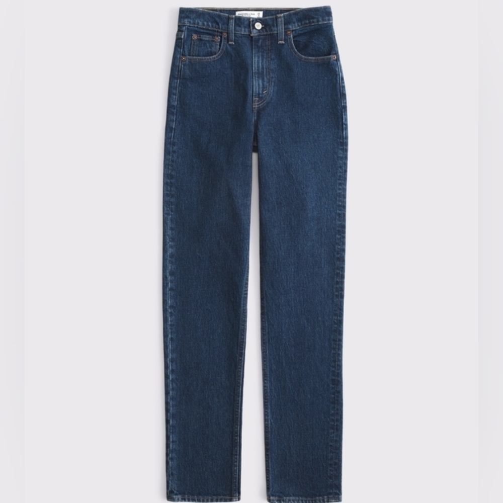 Abercrombie Ultra High Rise 90's Straight Jean